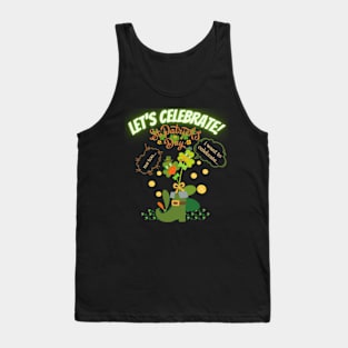 funny lets celebrate st patricks day Tank Top